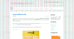 Desktop Screenshot of kidsandbabygifts.com